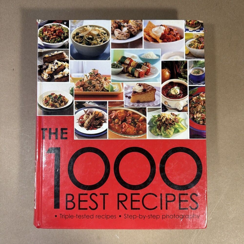 The 1000 Best Recipes It features over 1,000 Triple-Tested Recipes Hard Cover